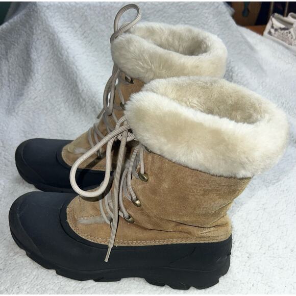 Sorel Women's SnowBird Fur Boots - size 11 - Picture 7 of 12